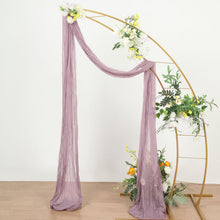 Violet Amethyst Cheesecloth Window Drapes 20 Feet Gauze Fabric