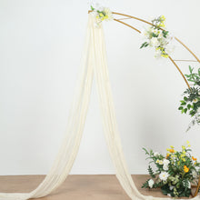 Gauze Cheesecloth Fabric 20 Feet Ivory Window Drapes