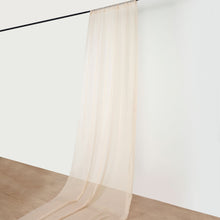Sheer Fire Retardant Nude Ceiling Curtain Panels 10 Feet x 20 Feet