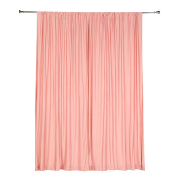 Create Unforgettable Moments with our Dusty Rose Scuba Polyester Curtain Panels