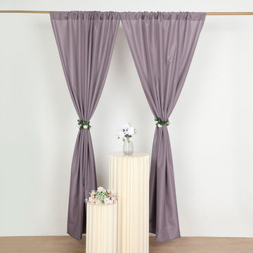 Versatile and Functional Violet Amethyst Drapery Panels for Every Occasion