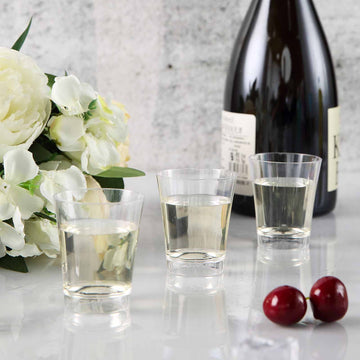 Clear Plastic Disposable Shot Glasses - Perfect for Any Occasion