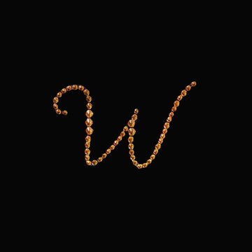 Elevate Your Crafts with Gold Rhinestone Monogram Letter Sticker