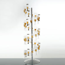 Acrylic 4.5 Feet Clear Spiral Champagne Holder