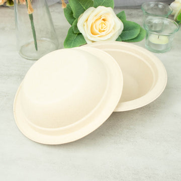 Serve with Confidence - Natural Disposable Bowls for Every Occasion