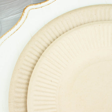 Convenient and Sustainable Disposable Plates for Any Occasion