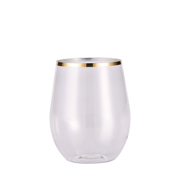 Convenience Meets Elegance - Disposable Wine Tumblers with a Touch of Class