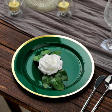Enhance Your Event Decor with Gold Plastic Dinner Plates