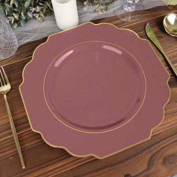 Create an Exquisite Table Setting with Cinnamon Rose Dinner Plates