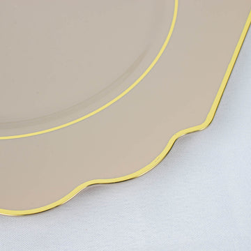 Versatile and Practical Baroque Salad Plates for Any Occasion