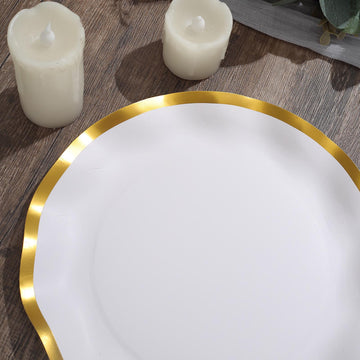 Convenient and Sturdy Disposable Dinner Plates