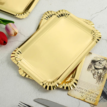 Versatile and Durable Cardboard Serving Trays for All Occasions