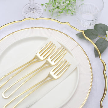 Elevate Your Event with Stylish and Disposable Gold Utensils