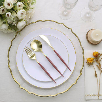 Convenience Meets Style: Cinnamon Rose Disposable Silverware for Any Event
