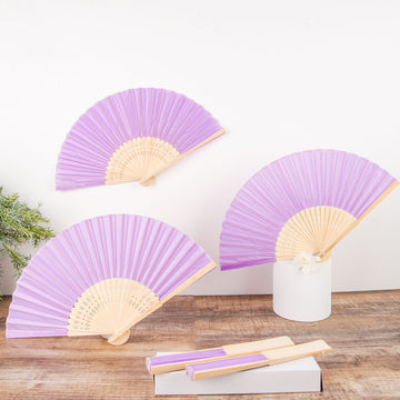 Stylish and Practical Event Accessories in Lavender Lilac
