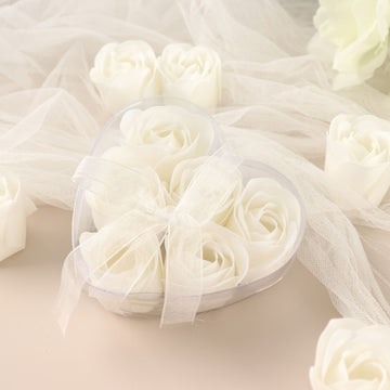 Create a Romantic Atmosphere with White Scented Rose Soap