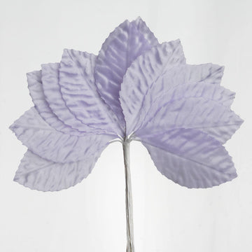 Event Decor with Lavender Lilac Leaves