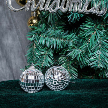 Dazzle Your Guests with the Decorative Silver Christmas Ornaments