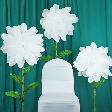 Versatile and Realistic Foam Craft Flowers