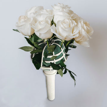 6 Pack Foam DIY Flower Bouquet Holders - Create Stunning Floral Arrangements