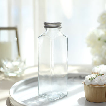 Refillable Glass Storage Bottles - Durable and Eco-Friendly