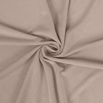 Dress Up Your Wedding Arch with the Matte Nude Spandex Arch Cover