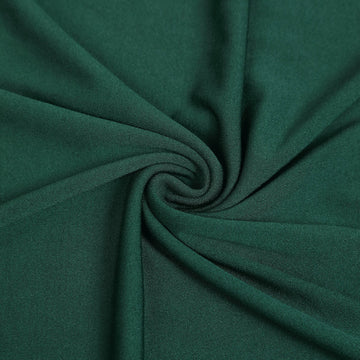 Elevate Your Event Decor with the Matte Hunter Emerald Green Spandex Fitted Wedding Arch Cover