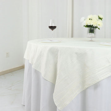Versatile and Easy-to-Maintain Tablecloth Topper for All Occasions