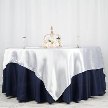 Versatile and Stylish Satin Tablecloth