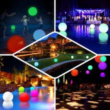 16 Inch Floating Pool Glow Ball With Remote Control