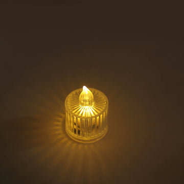 Safe and Convenient Battery-Operated Tea Lights