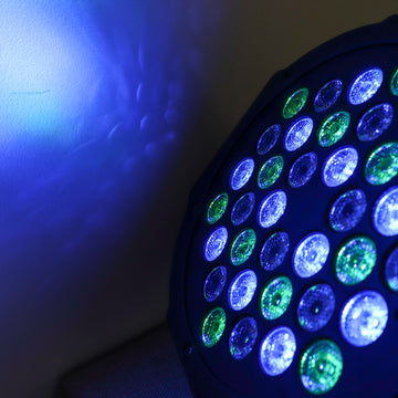 Create a Luminous and Festive Atmosphere with RGB Multi-Color Sound Activated Strobe Par Light