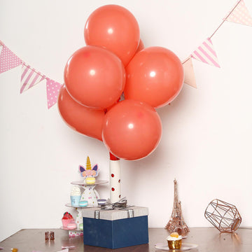 Experience the Beauty of Pastel Coral Party Balloons