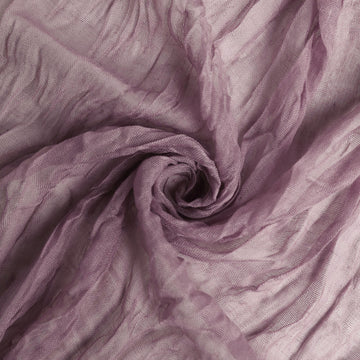 Versatile and Stylish Violet Amethyst Gauze Cheesecloth Napkins