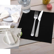5 Pack | Ivory Commercial Grade 100% Cotton Cloth Dinner Napkins | 20x20Inch