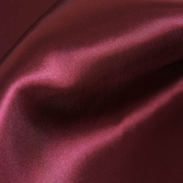 Create a Stunning Tablescape with Burgundy Satin Napkins