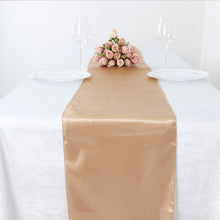 12x108 Inch Nude Satin Table Runner
