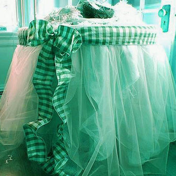 Unleash Your Creativity with the Tea Green Sheer Organza Fabric Bolt