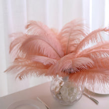 13-15 Inch Mauve Real Ostrich Feathers