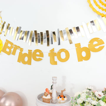 Dazzle Your Guests with Gold Glittered Decorations