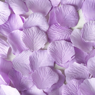 Create a Picture-Perfect Celebration with Lavender Lilac Silk Rose Petals