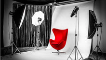 White Umbrella 1200 W Continuous Lighting With Soft Box Reflectors & Muslin Chromakey Backgrounds Photo Video Studio Kit