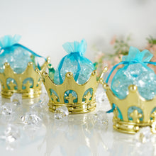 Gold Mini Fillable Mini Crown 3 Inch Party Favor Candy Treat Favor Container 
