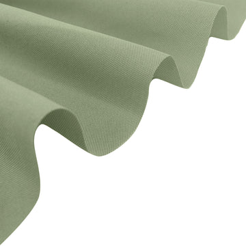 Elevate Your Décor with Dusty Sage Green Polyester Fabric