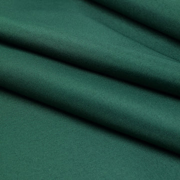 Elevate Your Event with Hunter Emerald Green Polyester Fabric