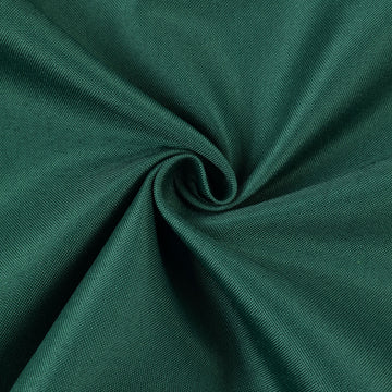 Create Stunning Wedding Decor with Hunter Emerald Green Polyester Fabric