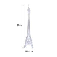 3.5 Feet Eiffel Tower Columns With Color Changing LED Lights In Metal