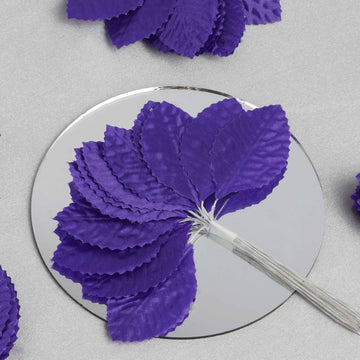 Add a Touch of Elegance with Purple Burning Passion Leaves