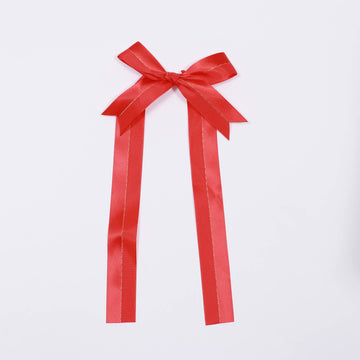 Add Elegance to Your Decor with Red Pre Tied Ribbon Bows