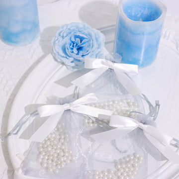 Create Stunning White Party Decor with Ribbon Bows